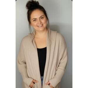 Beautiful Cardigan Apricot Color Size XL